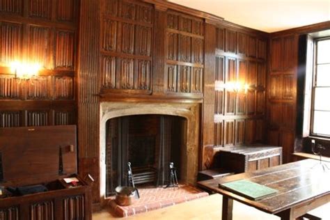 tudor linenfold panelling|tudor wall.